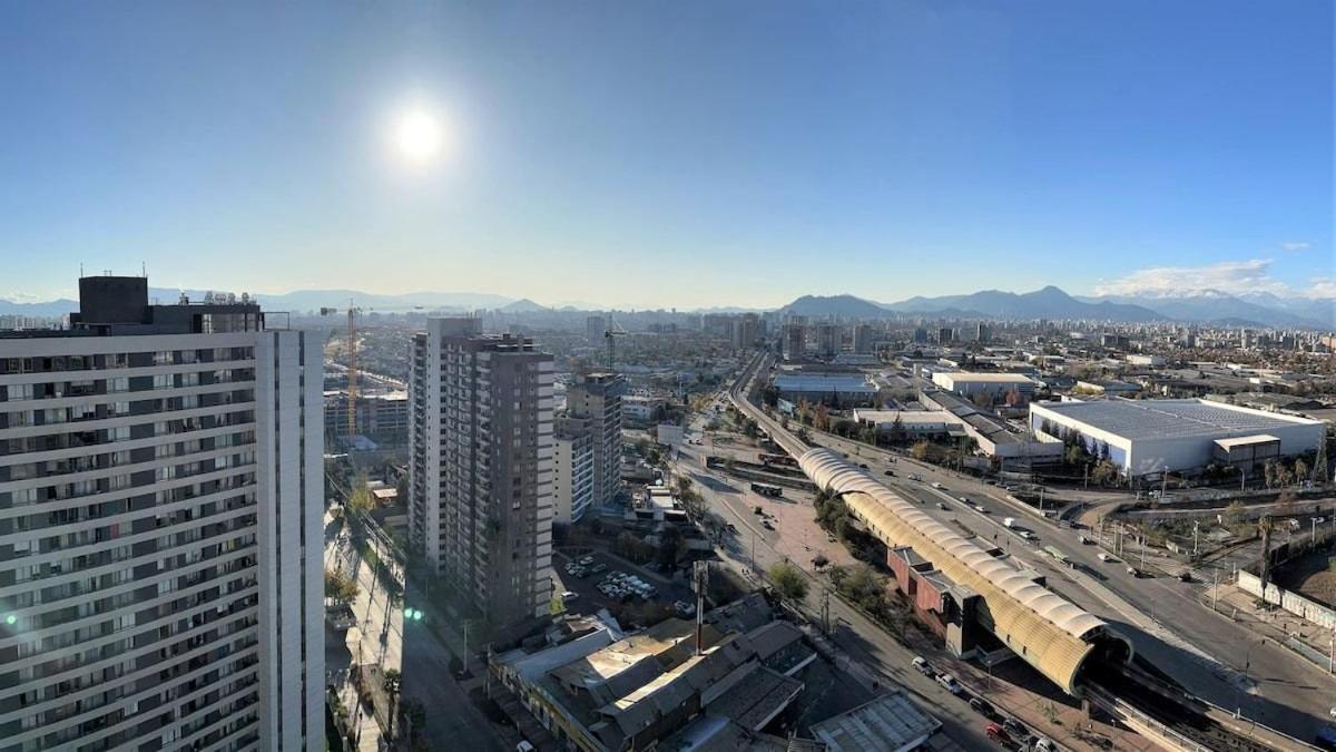 Hermosos Dptos Cercanos A Metro Y Centros Comerciales Santiago Dış mekan fotoğraf